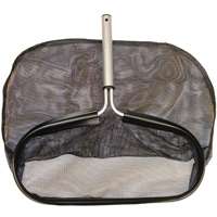JED POOL TOOLS 40-386 Pool Leaf Rake with Bag, Aluminum Frame