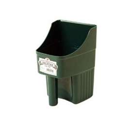 Little Giant 150422 Feed Scoop, 3 qt Capacity, Polypropylene, Green, 6-1/4 in L