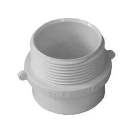 GENOVA 193211-11 Pipe Adapter, 1-1/2 x 1-1/4 in, Spigot x MIP, PVC, SCH 40 Schedule