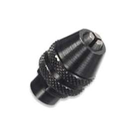 DREMEL 4486 Drill Chuck, 1/32 in Chuck, Steel, Dim Gray, Keyless