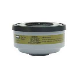 Gas and Vapor Cartridge/Filter, Hydrogen Sulfide (Escape)/Ammonia/Chlorine