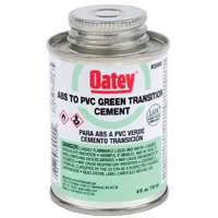 Oatey 30900 Solvent Cement, 4 oz Can, Liquid, Green