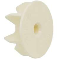 WOOSTER R087 Roller End Cap, Polypropylene, Ivory