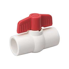 B & K ProLine 6700CTS Series 107-124HN Ball Valve, 3/4 in Connection, Slip x Slip, 100 psi Pressure, CPVC Body