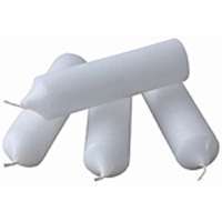 CANDLE-LITE 5416595 Plumbers Candle, 8 to 10 hr Burning, White Candle