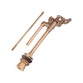 Plumb Pak PP830-12 Toilet Ballcock, Brass, For: 8-1/2 in Toilet Tanks