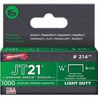 1/4" STAPLES 1000/PK