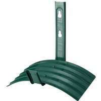 Landscapers Select GB-5227-3L Hose Hanger, 60 ft Capacity, Metal, Matte Green, Powder-Coated, Wall Mounting