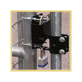 SpeeCo S16100700 Gate Latch, 2-Way, Lockable, Black, For: 1-1/4 to 1-1/2 in OD Round Tube Gate