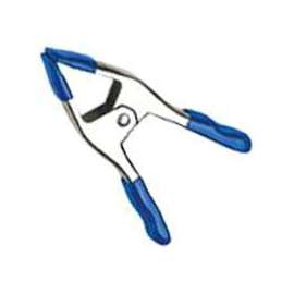 IRWIN 222601 Spring Clamp with Soft Grip Pad, 1 in Clamping, Steel, Blue/Silver