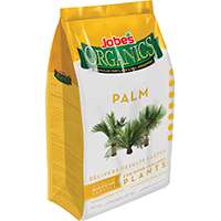Jobes 09126 Palm Plant Organic Food Fertilizer with Biozome, 4 lb Bag, Granular, 4-2-4 N-P-K Ratio