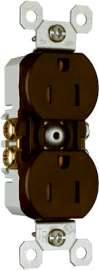 15A BRN Tamp Receptacle
