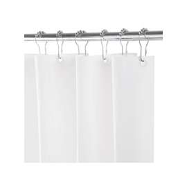 Kenney KN61430 Shower Liner, 72 in L, 70 in W, PEVA, White