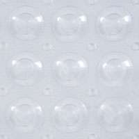 Kenney KN61292 Bath Mat, 31 in L, 15 in W, Vinyl, Clear