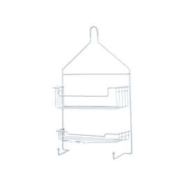 Kenney KN614121 Hanging Shower Caddy, 2-Shelf, Metal