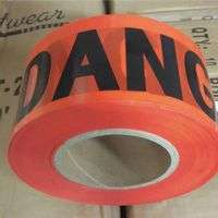 Economy Barrier Tape, 3 in x 1,000 ft, Yellow, Caution