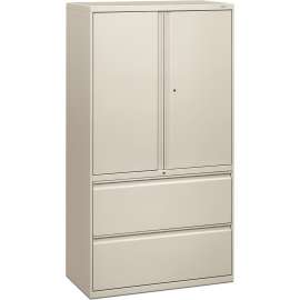 HON Brigade Lt. Gray Binder Storage Lateral File