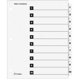 Cardinal OneStep Numbered Index System