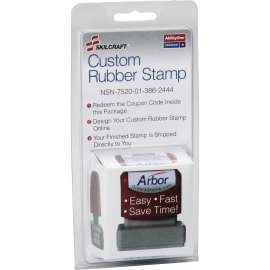 SKILCRAFT Custom Stamps Order Kit 