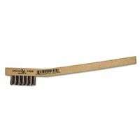Utility Brushes, Wood Block/Handle, Stainless Steel Fill, Hand Tied