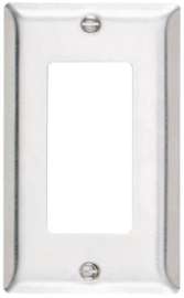 1G SS Decor Wall Plate