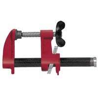Clamp Fixtures, Wing-Nut, 2 1/2 in Throat Depth, 2 1/2 in Jaw Width