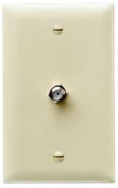 IVY 1G Coax Wall Plate