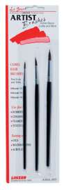 3PCRND Artist Brush Set