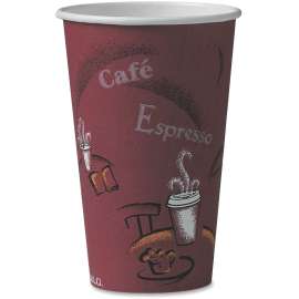 Solo Cup Bistro Design Disposable Paper Cups