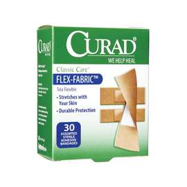CURAD Flex-Fabric CUR47314RB Adhesive Bandage, Fabric Bandage