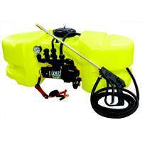 AG SOUTH Gold SC25-ATV-DX-T-NS ATV Sprayer, 25 gal Capacity, 15 ft L Hose