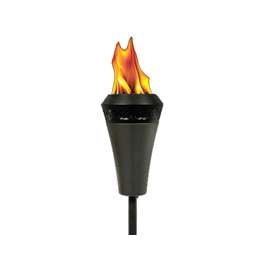 TIKI 1111033 Flame Torch, 66 in H, Metal