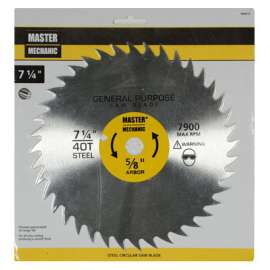 MM 7-1/4"40T Comb Blade