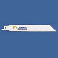Lenox 20565S614R Reciprocating Saw Blade, 3/4 in W, 6 in L, 14 TPI, HSS Cutting Edge