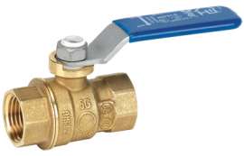 3/8"BRS THRD Ball Valve