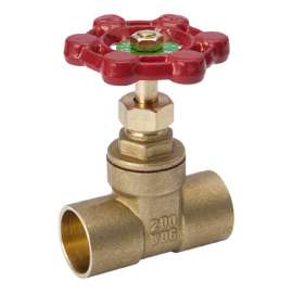 1" Sold BRS Gate Valve