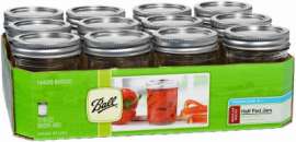 Ball 12PK 1/2PT Mas Jar