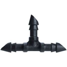25PK 1/4" Barb Tee