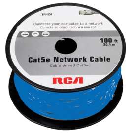 100' BLU Cat5e Cable