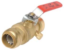 1/2" Ball Valve & Drain