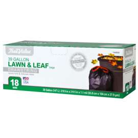 TV 18CT 39GAL Leaf Bag