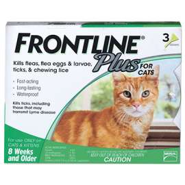 3PK Cat Frontline Plus
