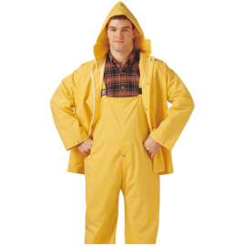 XL YEL PVC Rainsuit