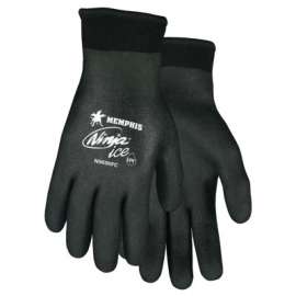 Ninja Ice Gloves, Medium, Black, 9.84 in, Fully Coated