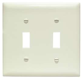 ALM 2G 2Tog Wall Plate