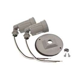 HUBBELL 5625-5 Lamp Holder, 120 V, 75 to 150 W, Gray