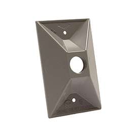 BELL 5186-5 Cluster Cover, Aluminum, Gray