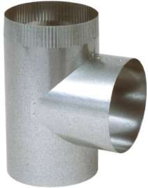 3" HVAC 30GA Tee