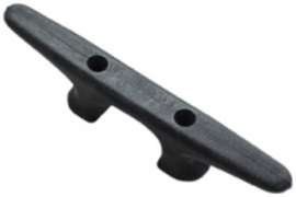 4.5" BLK Nyl Dock Cleat