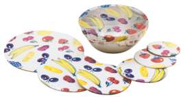 6PC Plas Bowl Cover